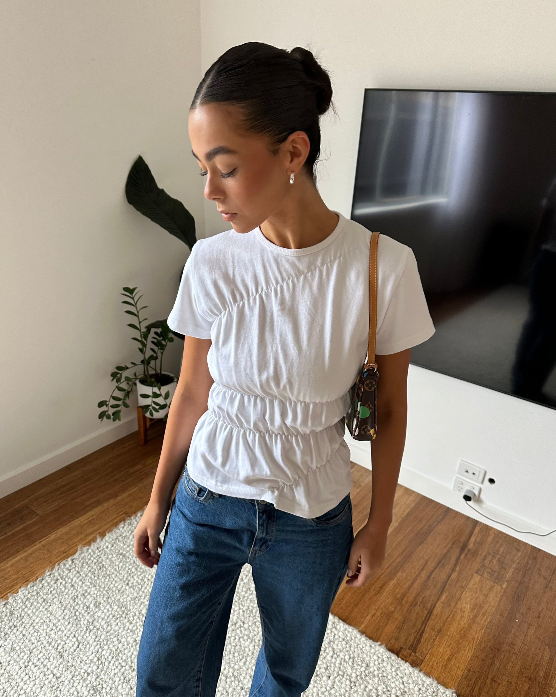 Scrunched Style Top
